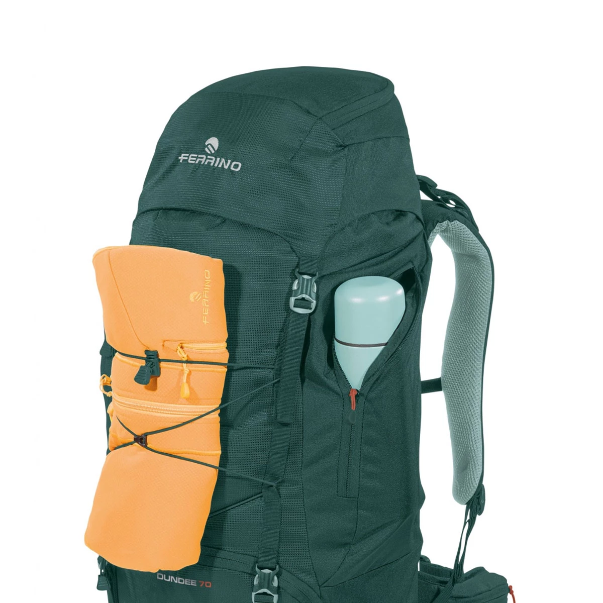 FERRINO Dundee 70L Backpack Dark Green - Image 3
