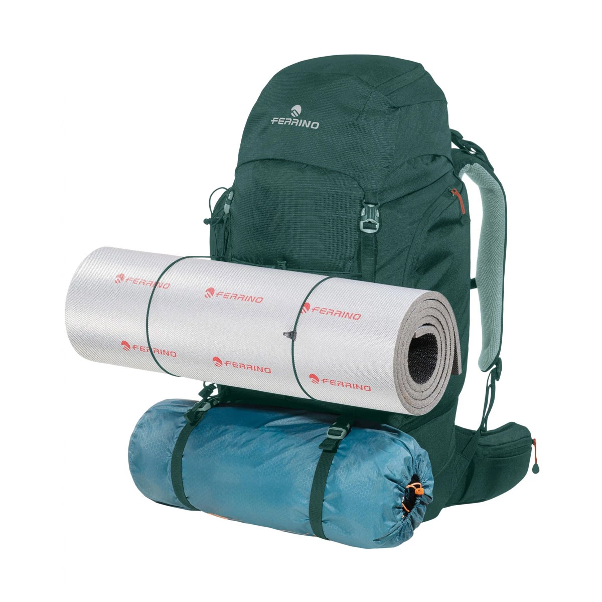 FERRINO Dundee 70L Backpack Dark Green - Image 5