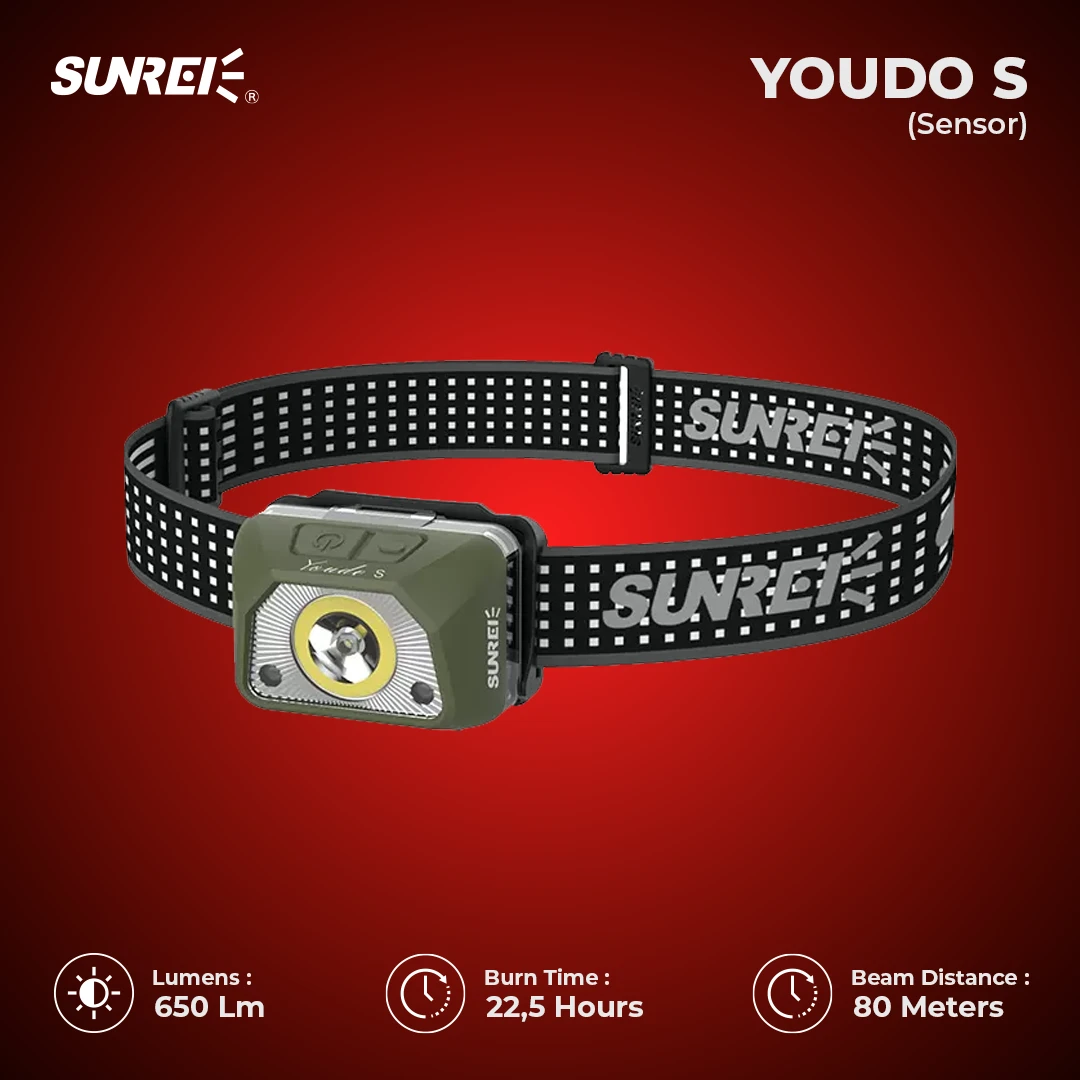 SUNREI Youdo S Sensor Headlamp