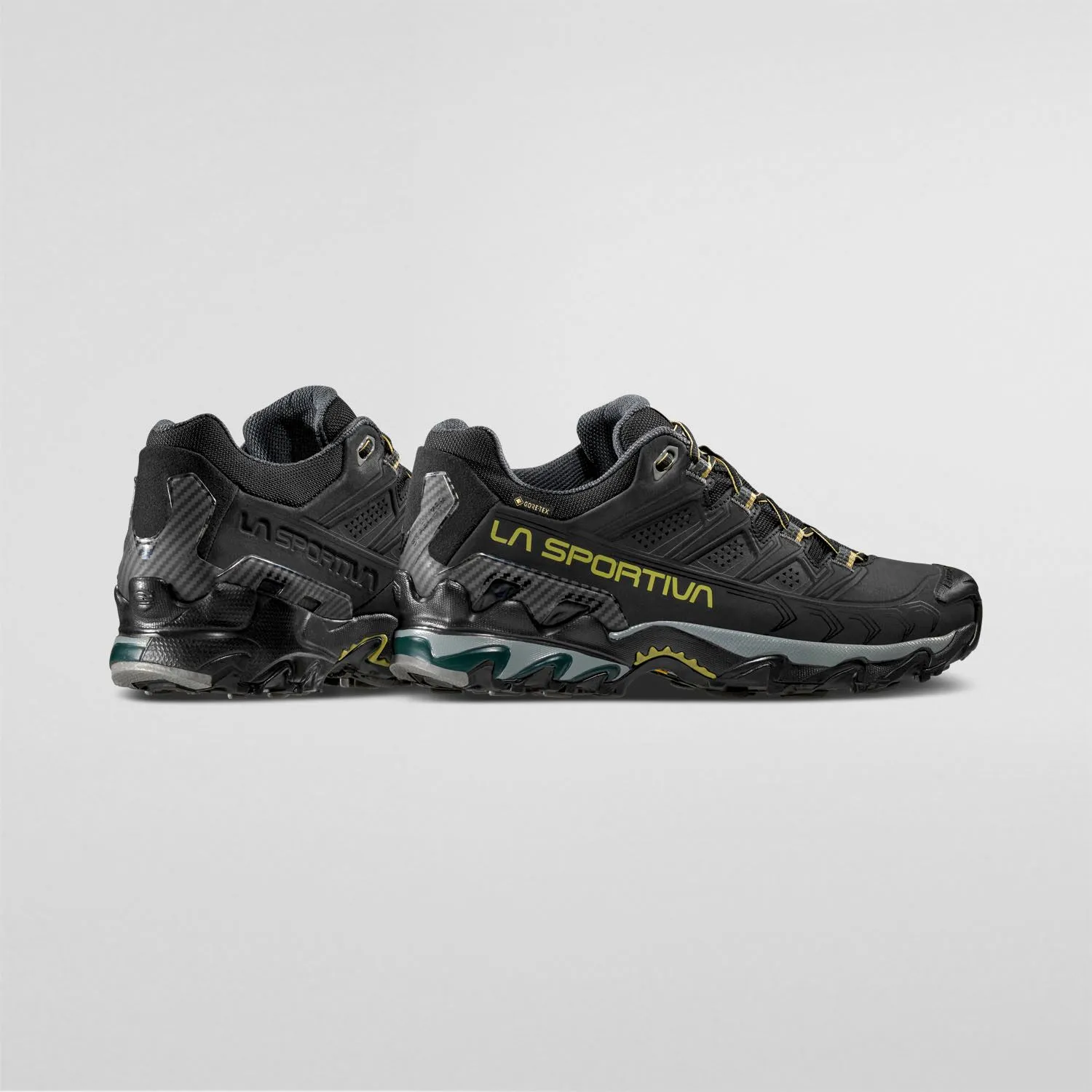 LA SPORTIVA Ultra Raptor II Leather Wide GTX Yürüyüş Ayakkabıları Siyah/Sedir - Görsel 4