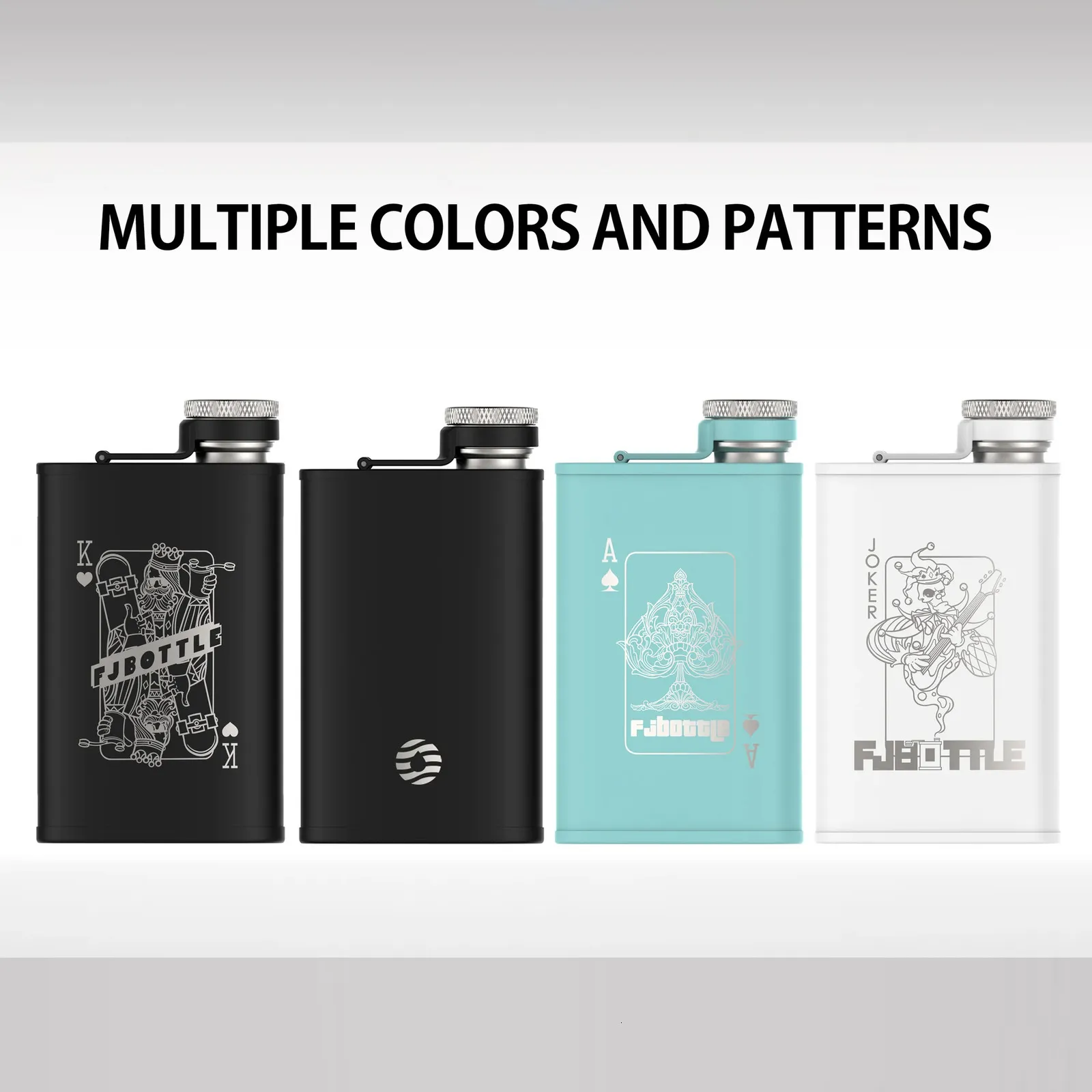 FEIJIAN Fjbottle Hip Flask 236ml White - Image 8
