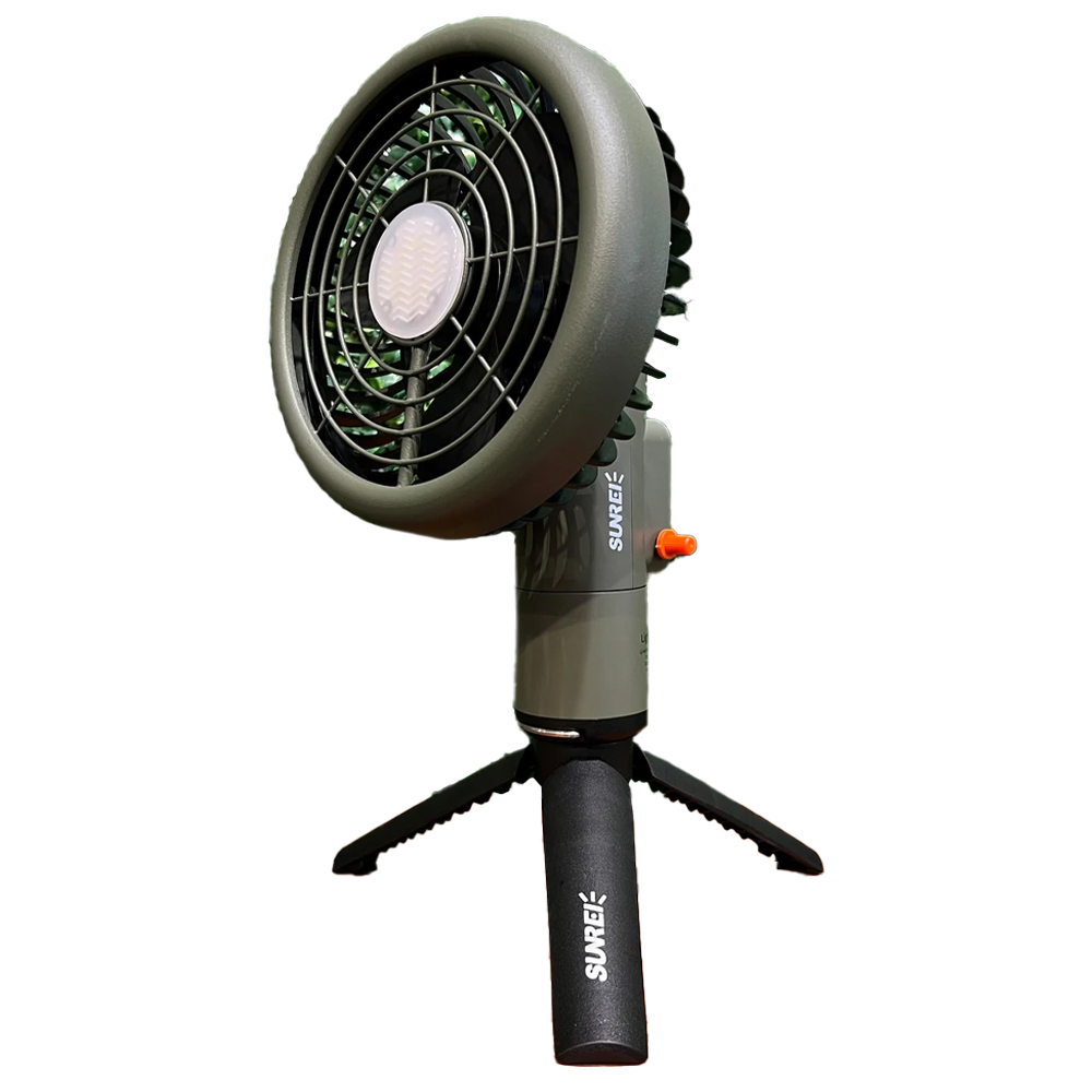 SUNREI Mini Light Fan Portable Lantern & Fan 7800mAh Green