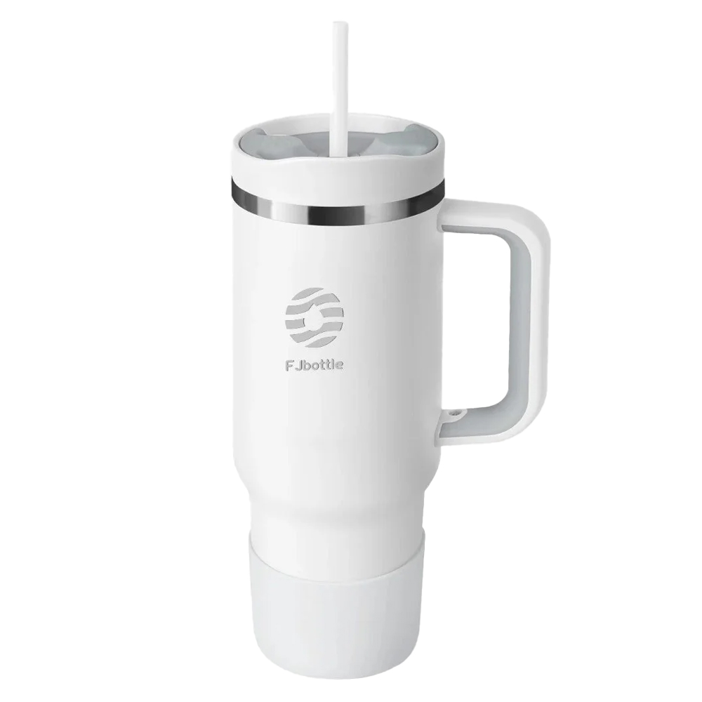 FEIJIAN Fjbottle Flask with Handle 40oz (1180 ml) White